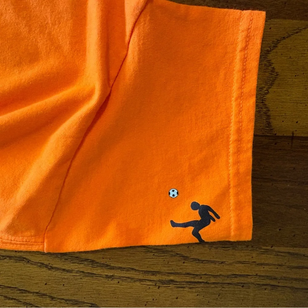 Men's Orange Short Sleeve Tee - Picture 5 of 5